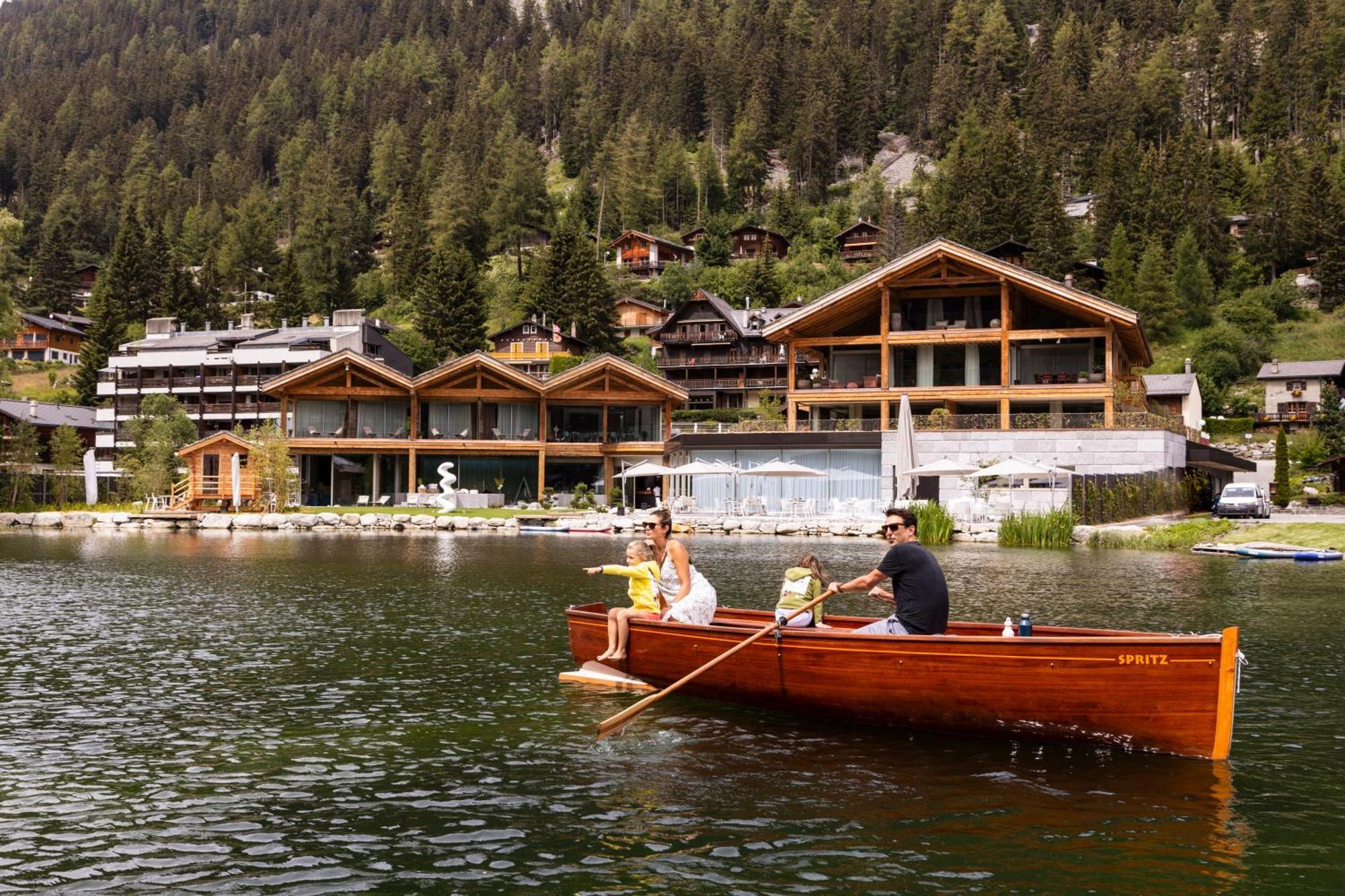 Hotel Au Club Alpin Champex-Lac Zewnętrze zdjęcie