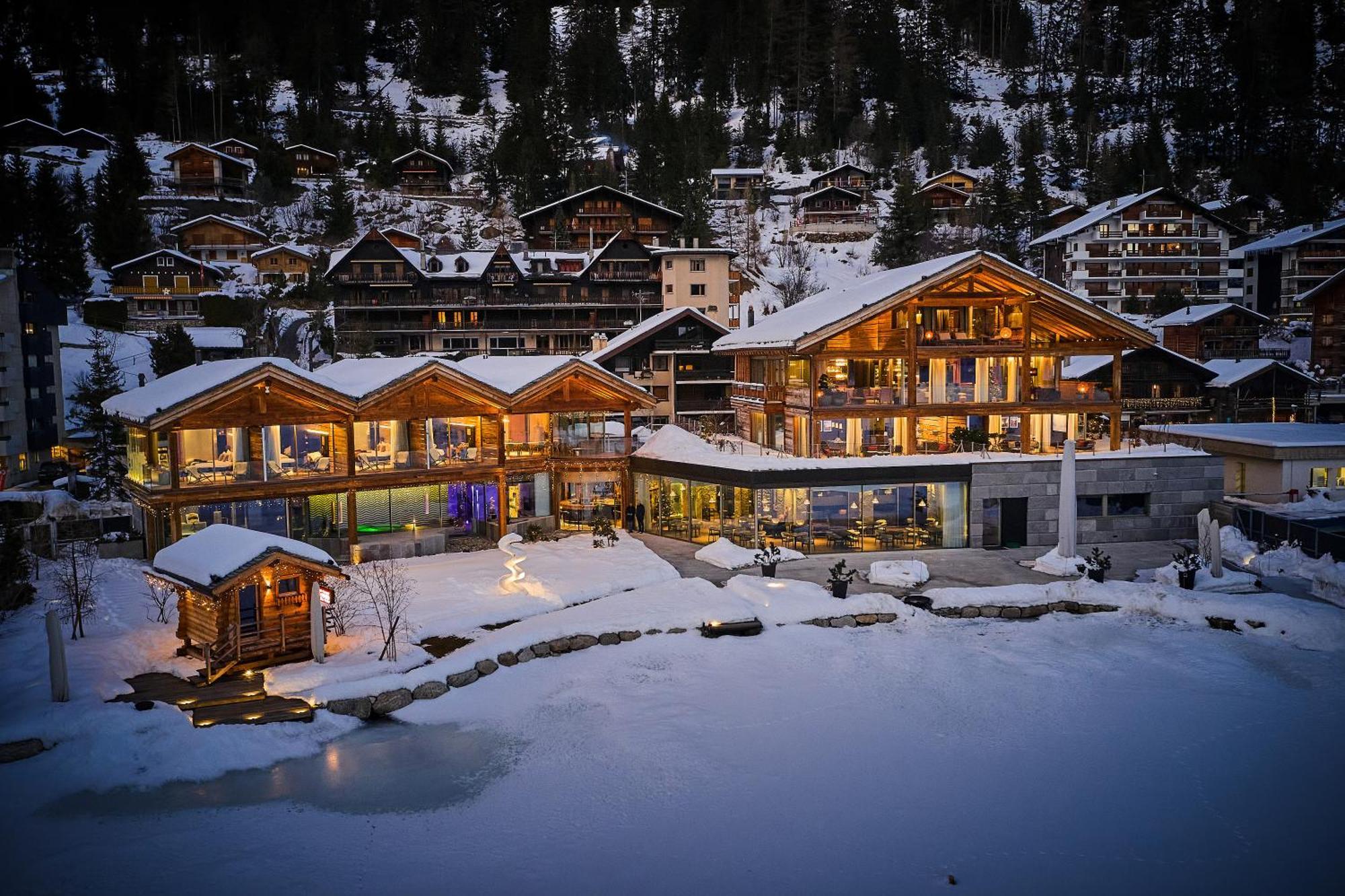 Hotel Au Club Alpin Champex-Lac Zewnętrze zdjęcie